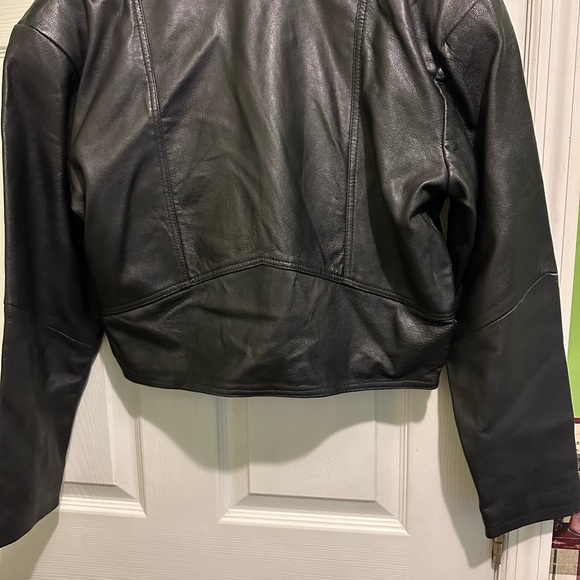 Sold ๐Vintage Easy riders Black Leather Jacket & easy rider shirt - Picture 5 of 9
